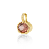 Golden Hour Charm in Dusty Rose Tourmaline