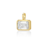 Signature Emerald Diamond Bezel Drop