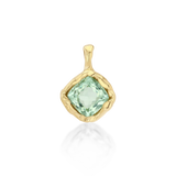 Golden Hour Charm in Minty Tourmaline