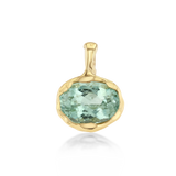 Golden Hour Charm in Pistachio Tourmaline