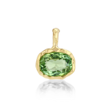 Golden Hour Charm in Green Tourmaline