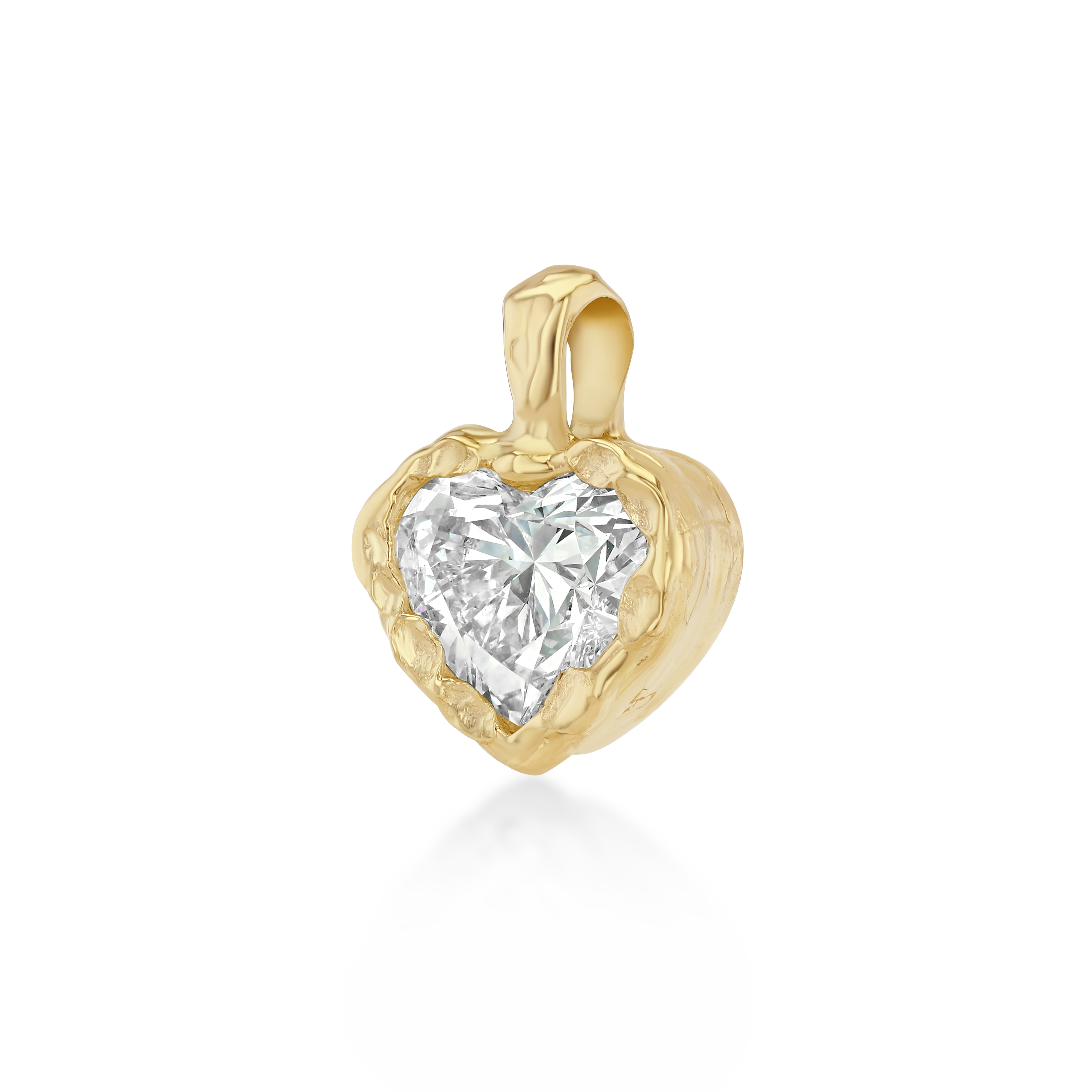 Golden Hour Heart Bezel Drop, image 3 of 10