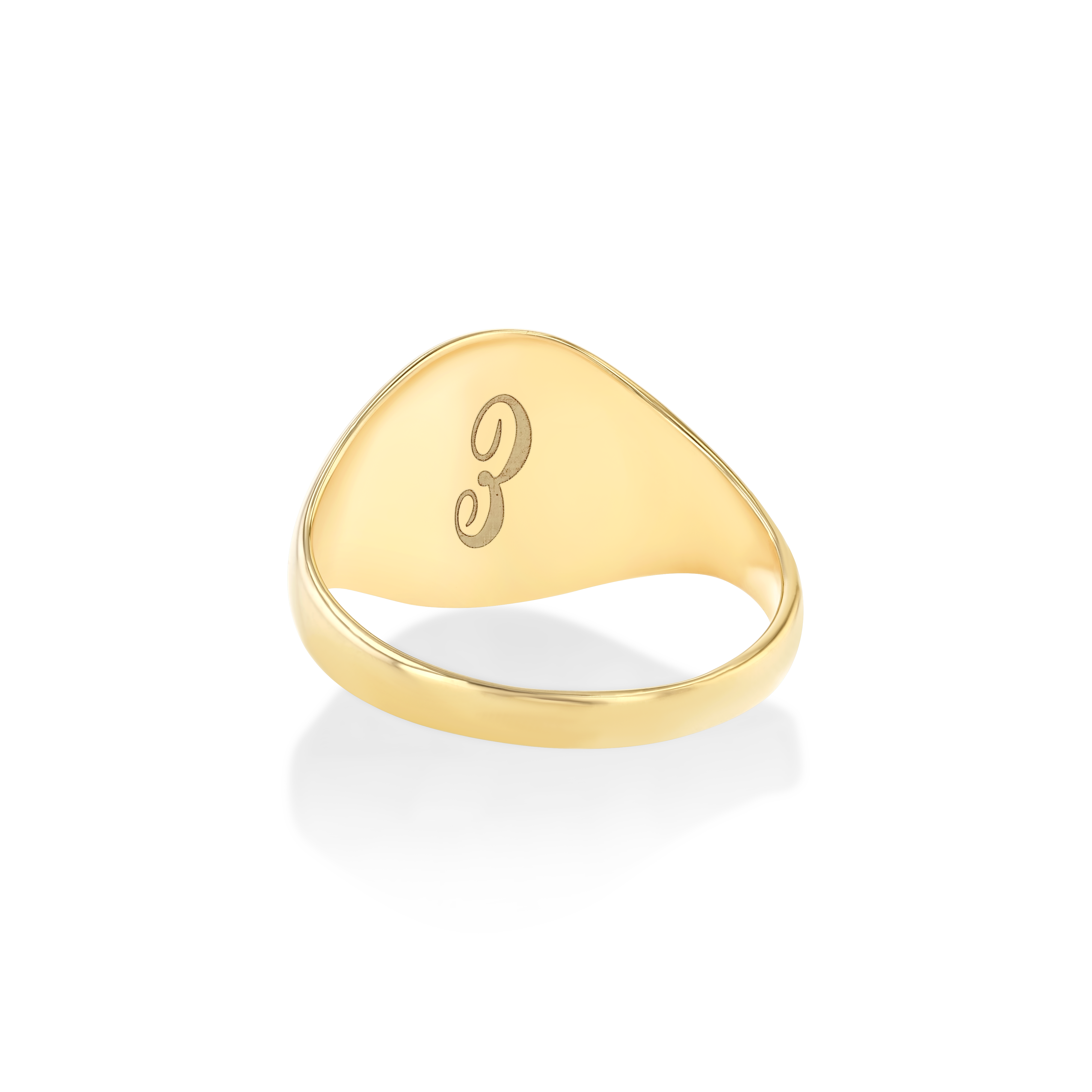 Signet Ring Real Classic Oval Signet Ring – Real Fine Studio