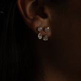 Golden Hour Earrings in Diamond