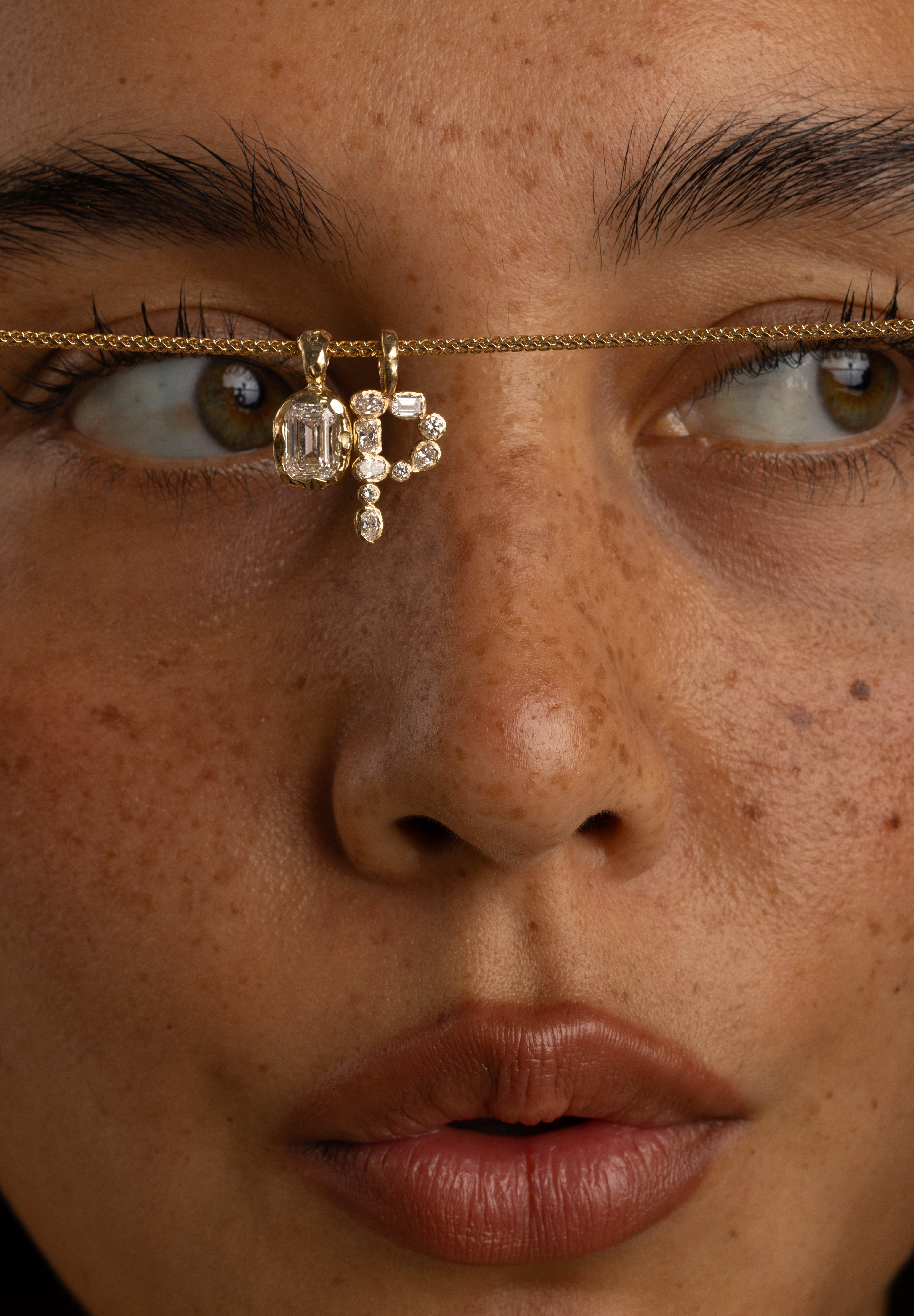 Mini Golden Hour Letter in Diamond, image 7 of 7