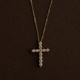 Cross My Heart Diamond Necklace