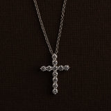 Cross My Heart Diamond Necklace