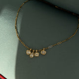 Petite Golden Hour Oval Bezel Drop