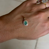Petite Heirloom Pendant in Seafoam