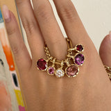 Golden Hour Charm in Dusty Rose Tourmaline