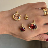 Golden Hour Charm in Bronze Zircon