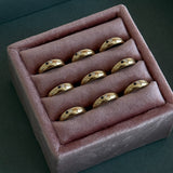 Scattered Dome Pinky Ring