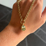 Golden Hour Charm in Honeydew Tourmaline