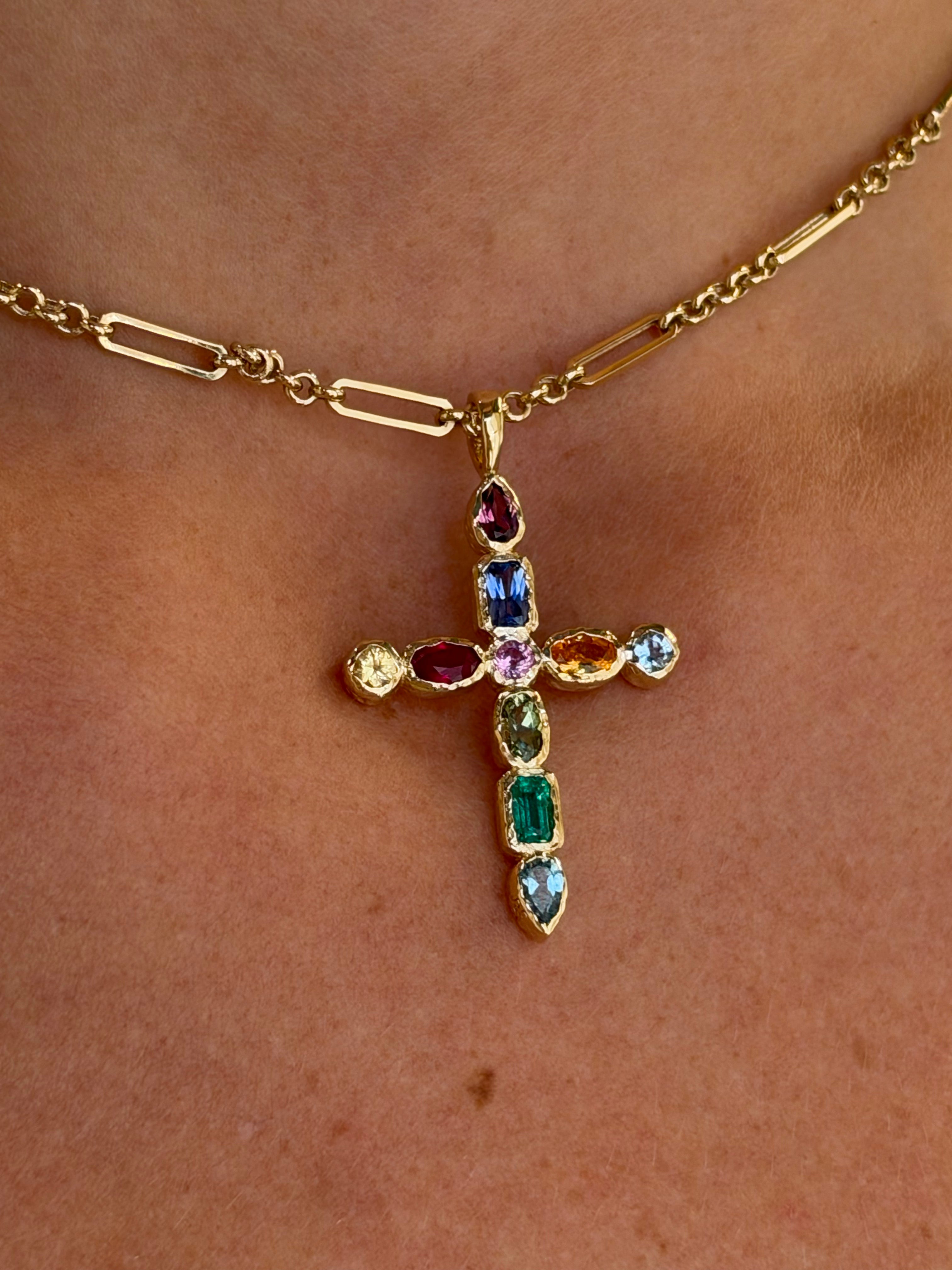 Classic Golden Hour Cross in Holiday, image 4 of 5
