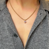 Mini Golden Hour Charm in Lilac Amethyst