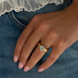 Brillant Round Amelia Bezel Ring