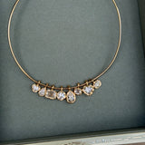 Petite Golden Hour Emerald Bezel Drop