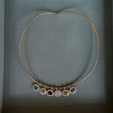 Petite East West Heirloom Pendant in Meadow