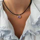 Golden Hour Charm in Lilac Amethyst