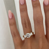 Brilliant Round Trilogy Ring