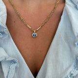 Golden Hour Charm in Ceylon Sapphire