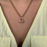 Mini Golden Hour Charm in Pink Tourmaline