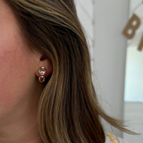 Golden Hour Earring in Sorbet