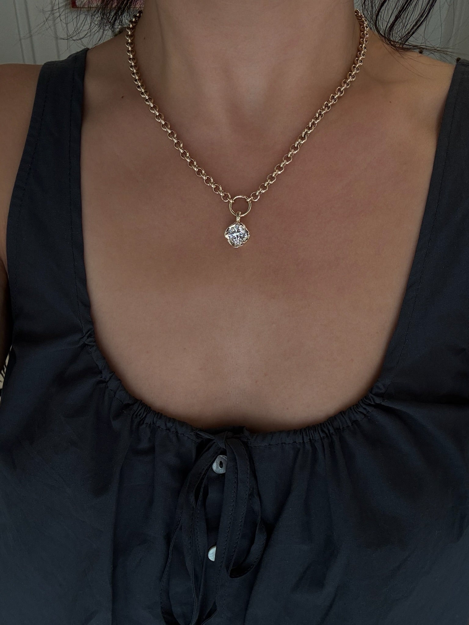 Golden Hour Cushion Bezel Drop, image 2 of 4