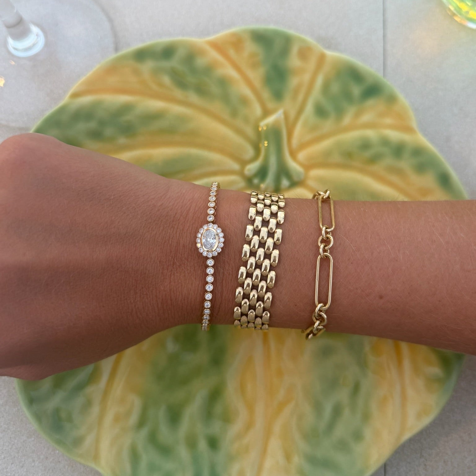 Heirloom Bracelet in Snow, image 2 of 7