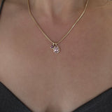 Golden Hour Charm in Baby Pink Tourmaline