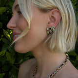 Golden Hour Earrings in Kiwi