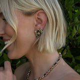 Golden Hour Earring in Matcha