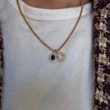 Petite Heirloom Pendant in Pacific