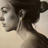 Golden Hour Earring in Lagoon