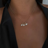 Petite Signature Marquise Diamond Bezel Drop