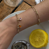 Mini Golden Hour Charm in Pink Tourmaline