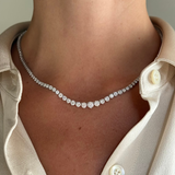 The Everyday Graduating Tennis Necklace