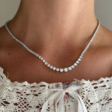 The Everyday Graduating Tennis Necklace