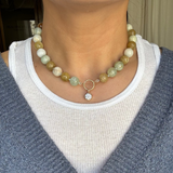 Capri Necklace in Seafoam