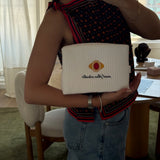 Real Fine Pouch in Cherry
