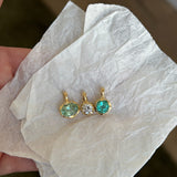 Golden Hour Charm in Pistachio Tourmaline