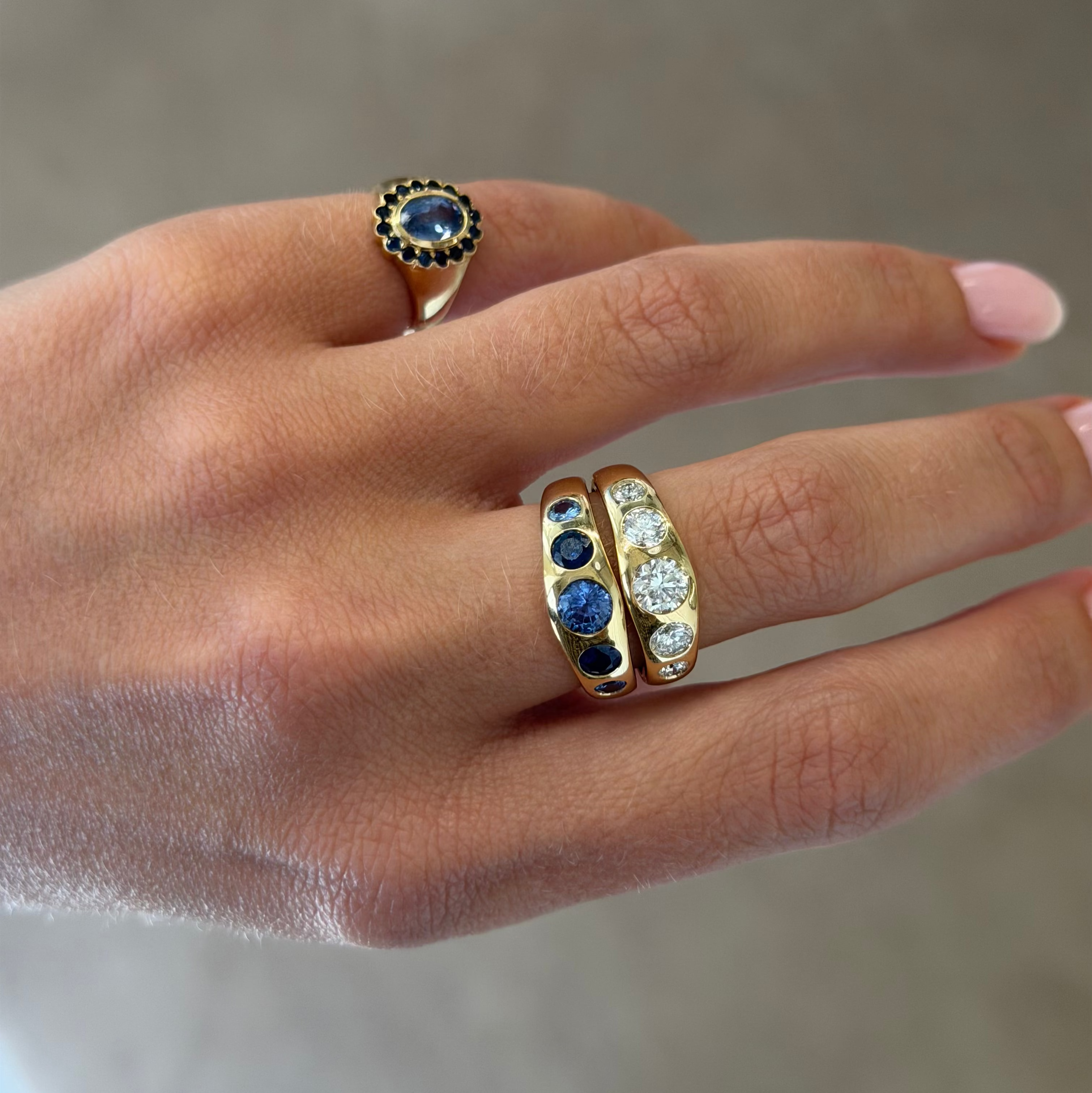 Fortune Ring in Round Diamond, image 4 of 5