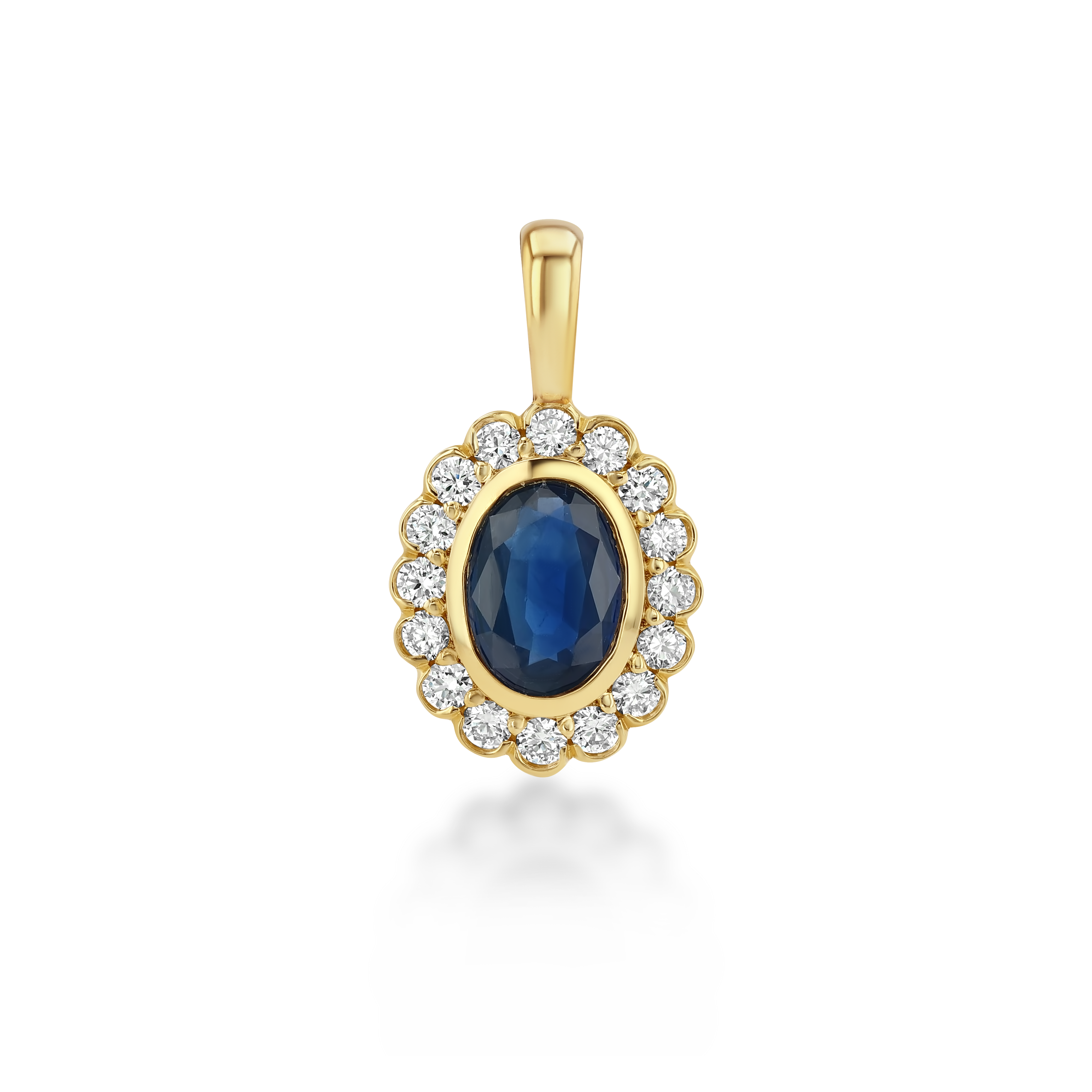 Petite Heirloom Pendant in Pacific, image 1 of 3
