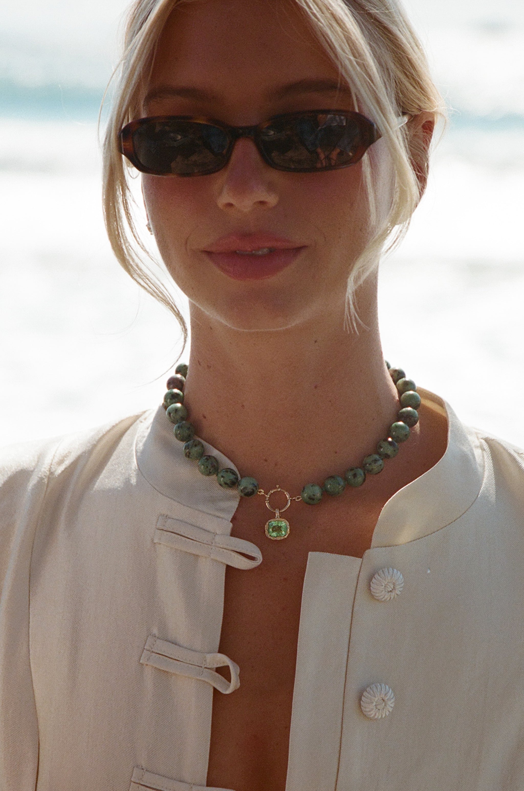 The Wategoes Necklace in Forest, image 6 of 6