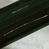 Dainty Diamond Bezel Bracelet