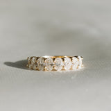 Oval Eternity Band